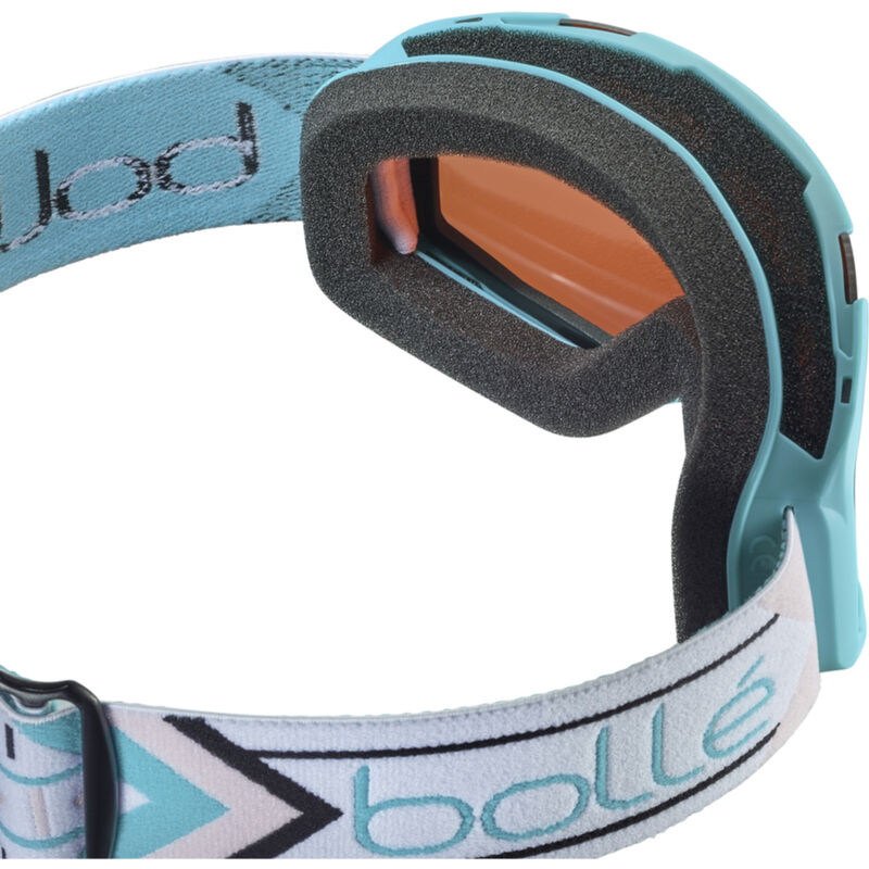 Lyžařské brýle Bollé Rocket Blue Apache Matte - Rosy Bronze cat 3
